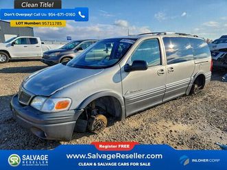 2000 pontiac montana