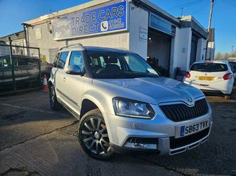 2013 skoda yeti 2.0 tdi elegance outdoor 5dr diesel manual euro 5 (110 ps) diesel manual