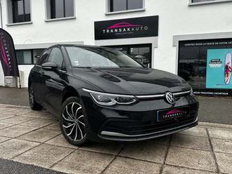 volkswagen golf 8 1.4 hybrid rechargeable 204 dsg6 style 1st - caméra - carplay - iq light - suivi