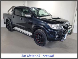 3.0d-4d 171 hk 4wd/d-cab/automat/skinn/cruise/krok/dab+