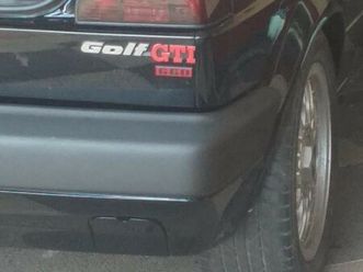 vw golf gti g60 setembro/90