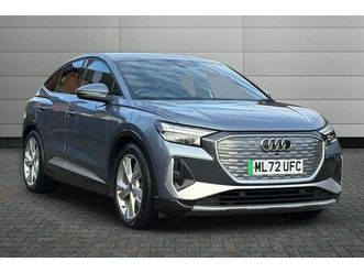 audi q4 sportback e-tron s line 40
