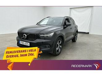volvo xc40 t2 r-design voc värm kamera carplay rattvärm blis