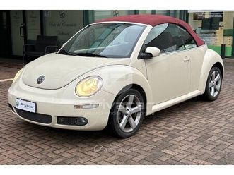 volkswagen new beetle 1.9 tdi 105cv cabrio lim. red edt.