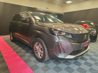 peugeot 5008 bluehdi 130ch s&s eat8 style - 7 places - suivi d'entretien - camera - sièges chauffants - attelage -