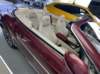 bentley continental gtc w12 convertibile