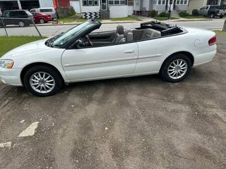 convertible lxi chrysler sebring with missouri original 65,000 miles
