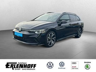 golf viii variant r-line 2,0 l tdi scr dsg black style, led matrix,navi, rear view, shz, pdc, keyles