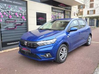 dacia sandero 1.0 tce 100 eco-g confort //entretien dacia/renault