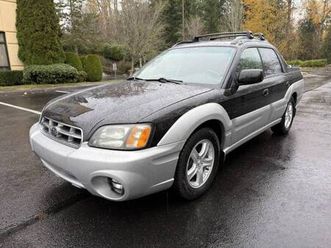 2003 subaru baja instant approvals !