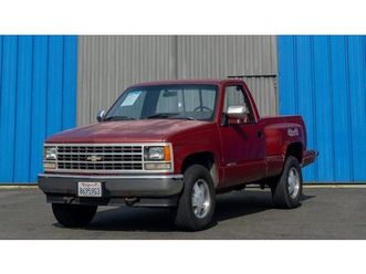1990 chevrolet c/k 1500 rouge foncé manuel conduite à gau...
