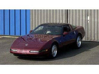 1993 chevrolet corvette violet automatique conduite à gau...