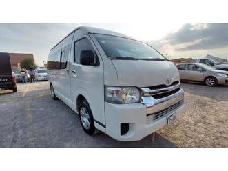 toyota hiace pasajeros