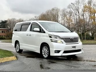 2009 toyota vellfire 2.4 awd