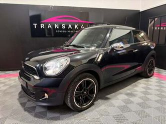 mini paceman r61 2.0l 143 ch cooper sd pack red hot chili ii ** toit ouvrant / cuir / radar ar **