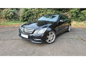 mercedes-benz e 500 coupé amg blueeff. avantg. 19% mwst.