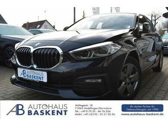 bmw 118 d advantage*assist*led*navi*live cockpit*shz