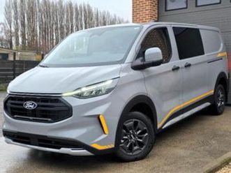 ② ford transit custom trail 4x4 2025 nieuw 0km - dubcab 5zits — camionnettes & utilitaires — 2ememain