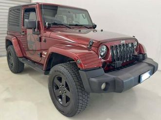jeep wrangler 2.8 crd dpf sahara del 2007 usata a catania
