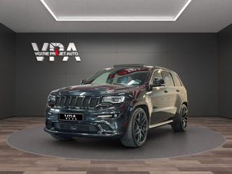 jeep grand cherokee 6.4 v8 468ch srt bva8 hemi - sièges sport & chauffants - toit ouvrant - harman&kardon
