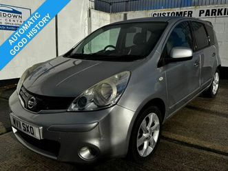 nissan note 1.6 16v tekna hatchback 5dr petrol auto euro 5 (110 ps)