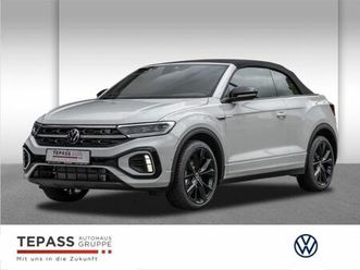 volkswagen t-roc cabriolet 1.5 tsi dsg r-line led navi shz