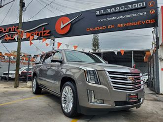 cadillac escalade esv 6.2 premium 8 pasajeros at