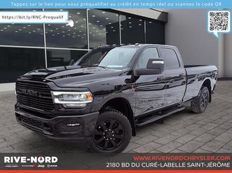 laramie cabine d'équipe 4x4 caisse de 8 pi