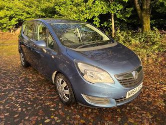 2015 vauxhall meriva 1.4t 16v exclusiv 5dr auto mpv petrol automatic