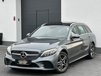 mercedes-benz c 400 t 4matic*9g*amg*pano*360°memory*acc+keygo