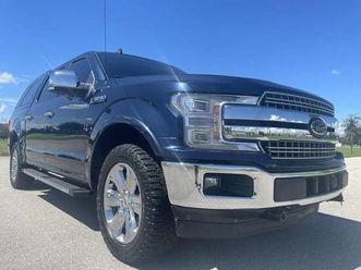 2020 ford f-150 lariat 4x4 one owner tow package bed liner senior own