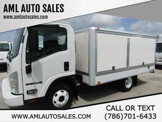 2014 isuzu npr-hd dry box truck*delivery truck*cutaway* *cargo vans* a