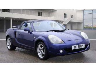 toyota mr2 1.8 vvt-i roadster convertible 2dr petrol automatic (178 g/km, 138 bhp) petrol automatic