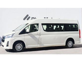 toyota hiace 3.5 12 pasajeros mt