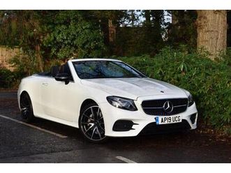 2019 mercedes-benz amg e 450 4matic line+mega specification convertible petrol automatic