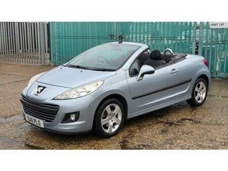 peugeot 207 cc 1.6 vti sport euro 5 2dr petrol manual