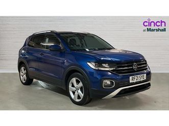 volkswagen t-cross t-cross 1.0 tsi 110 sel 5dr