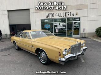 used 1975 chrysler cordoba coupe