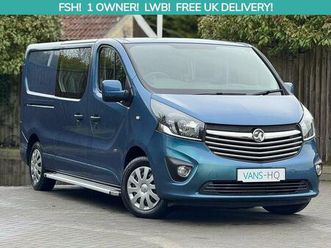 1.6 cdti 2900 biturbo sportive crew van l2 h1 euro 6 (start/stop) 5dr (6 seat)