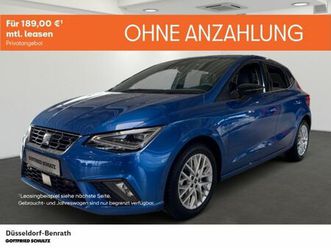 seat ibiza fr 1.0 tsi dsg voll-led navi einparkhilfe