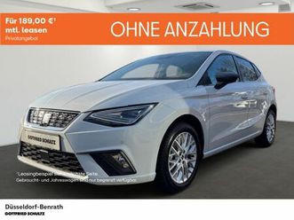 seat ibiza xcellence 1.0 tsi dsg voll-led navi einpar