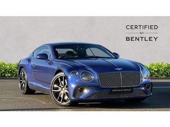 bentley continental gt 6.0 w12 mulliner driving spec 2dr auto [city+tour]