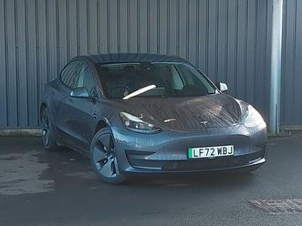 tesla model 3 rwd 4dr auto