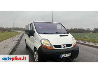 renault trafic, 2.5 l., passenger minibus