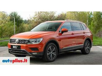 volkswagen tiguan allspace, 2.0 l., off-road / crossover