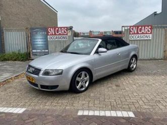 audi a4 cabriolet 2.4 v6 pro line automaat cabrio — audi — marktplaats