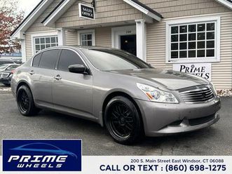 used 2009 infiniti g37x base