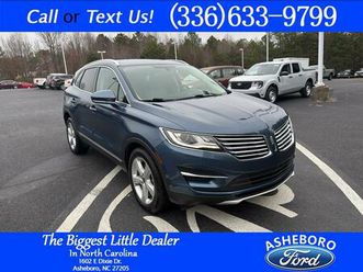 used 2018 lincoln mkc premiere