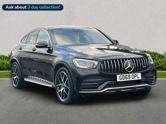 3.0 glc43 v6 amg (premium) coupe g-tronic+ 4matic euro 6 (start/stop) 5dr