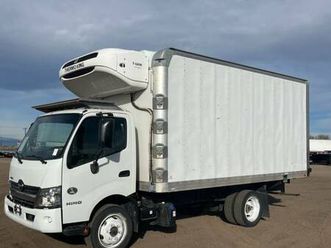 coming soon 2018 hino 195 with 16' reefer van body (25-177)